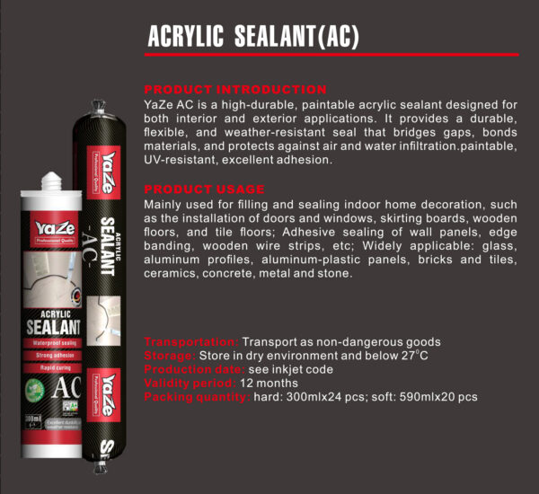 Acrylic sealant