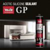 Acetic silicone sealant